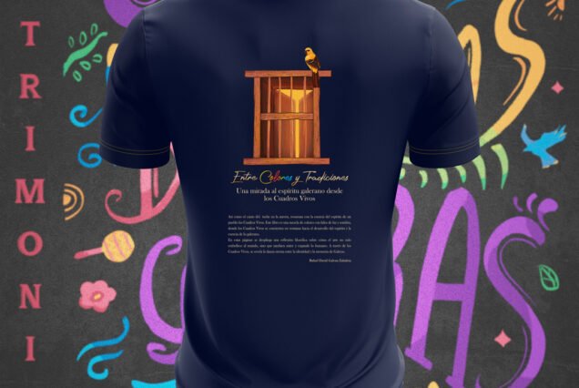 Camiseta cuadros vivos